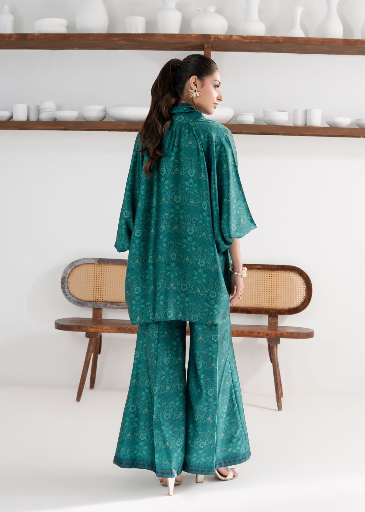 Imran Set Women's Co-ord Sets Pakistan | Matching Shirt & Trouser Sets | Amber ...