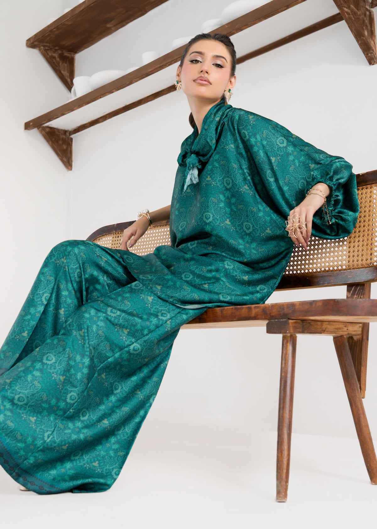 Imran Set Women's Co-ord Sets Pakistan | Matching Shirt & Trouser Sets | Amber ...