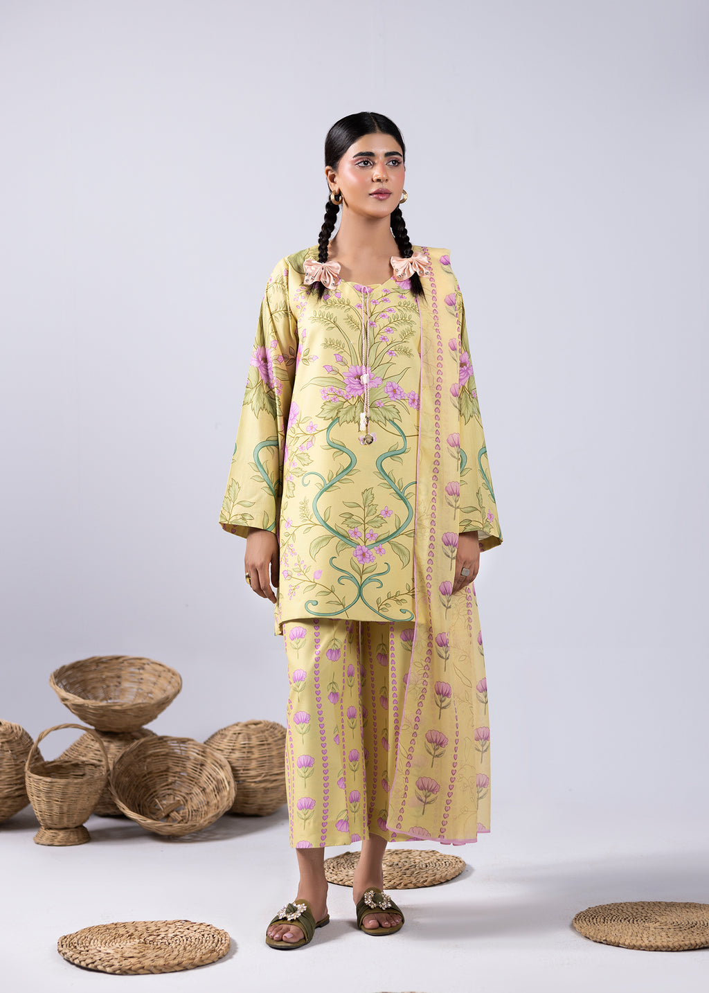 Sage Yellow Co-ord Set