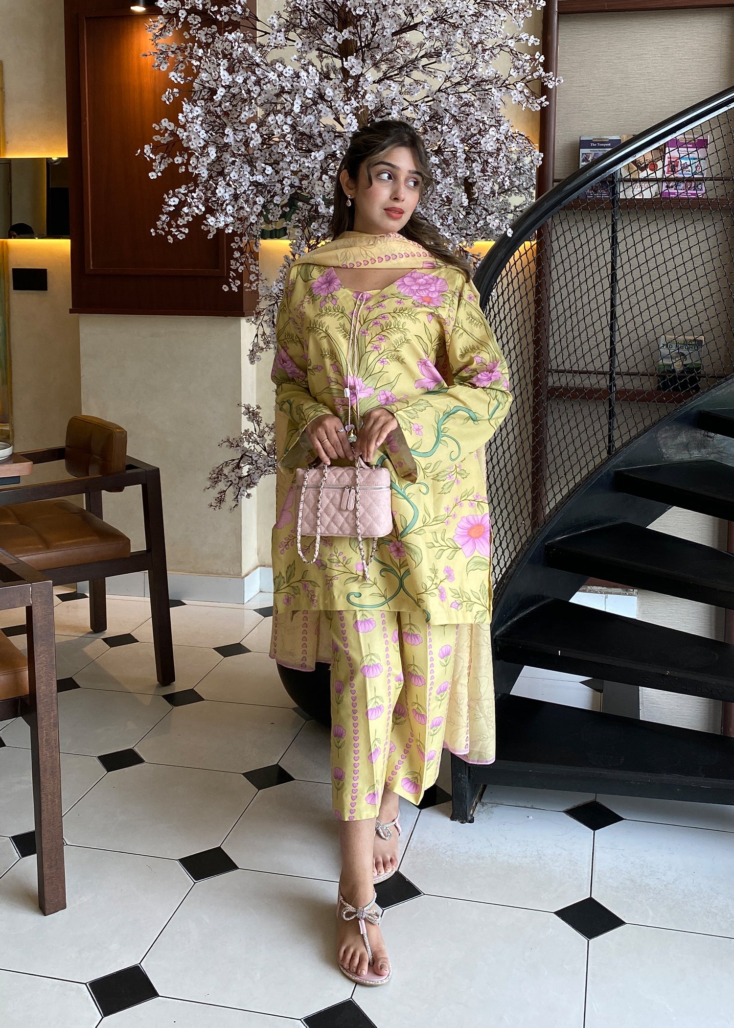 Sage Yellow Co-ord Set