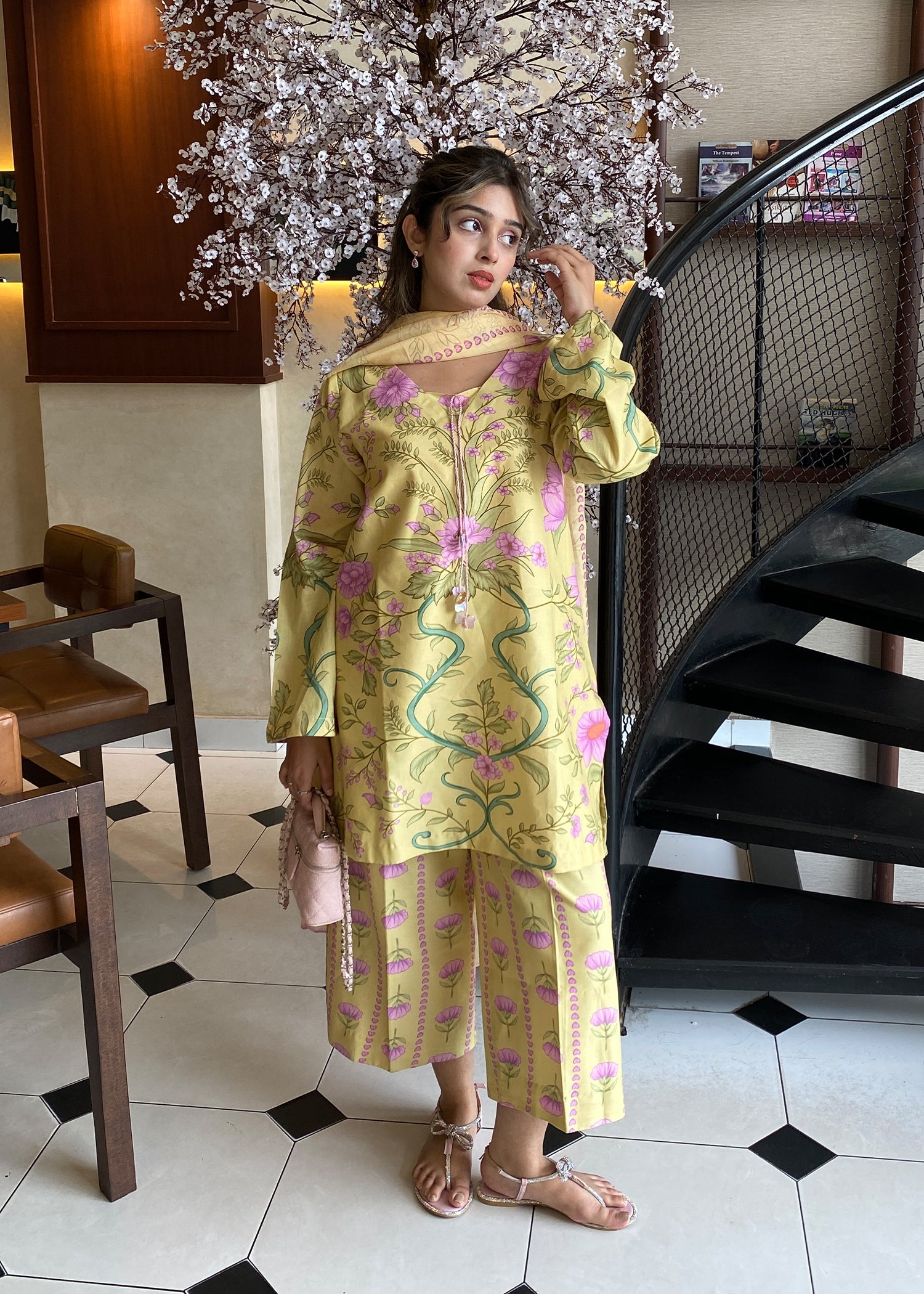 Sage Yellow Co-ord Set