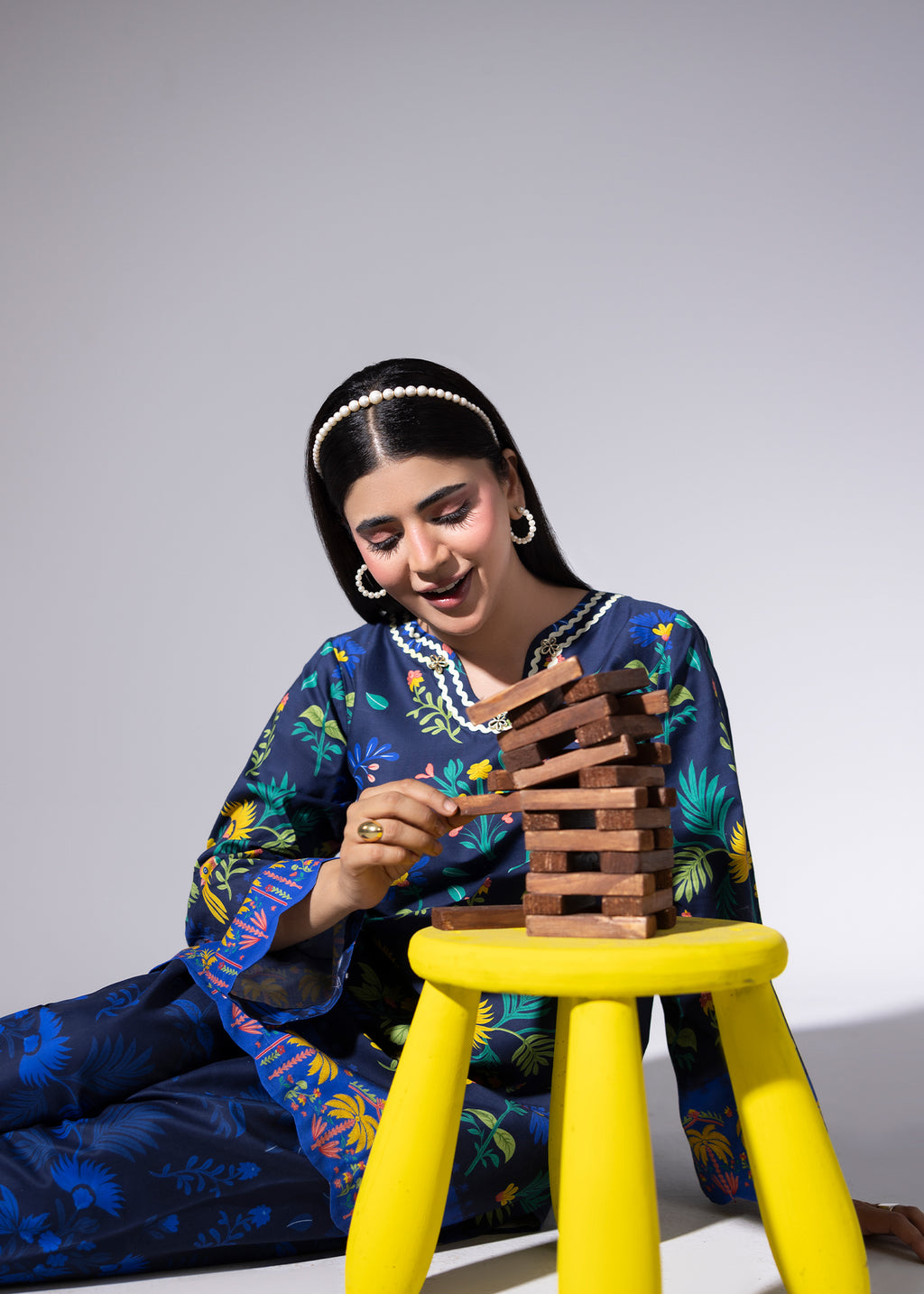 Navy Tropical